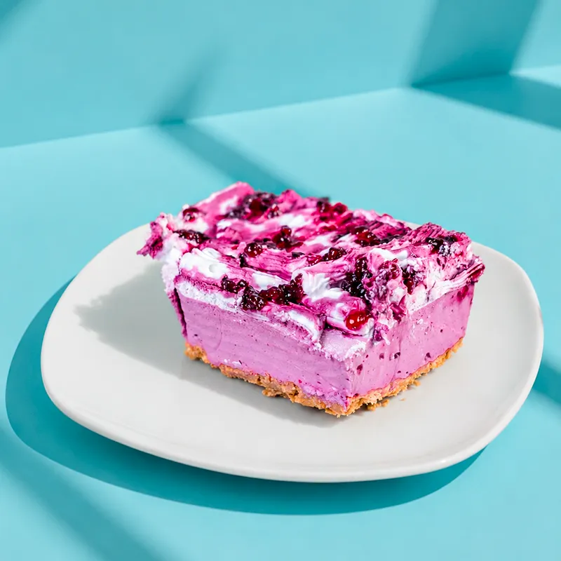 Porción de Cheesecake de Mora
