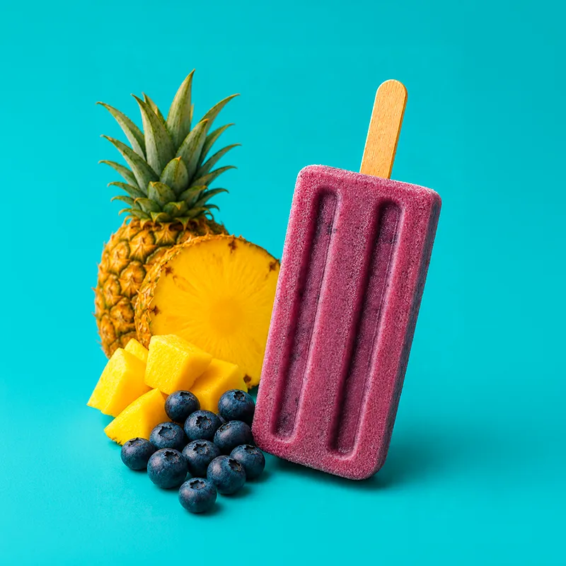Paleta de Arandano con Piña