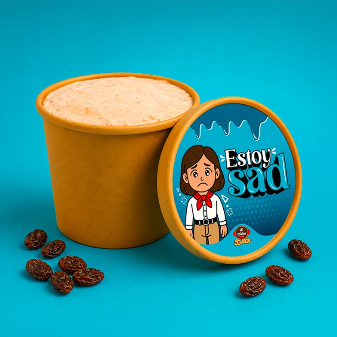 Helado de Ron Pasas de 220 ml