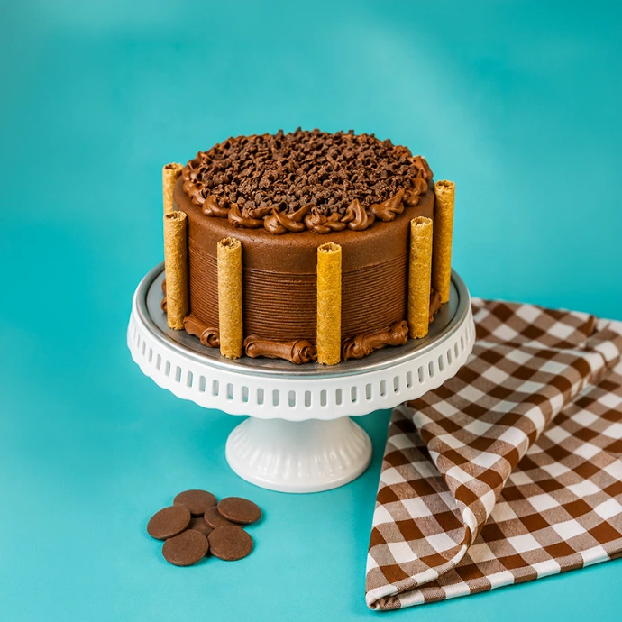 Torta de Trufa de Chocolate Entera (Clásica, .)